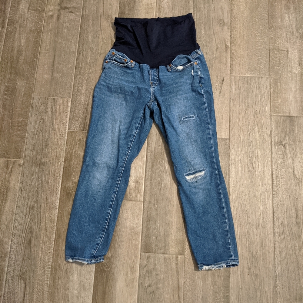 Gap crop maternity jeans 29/8